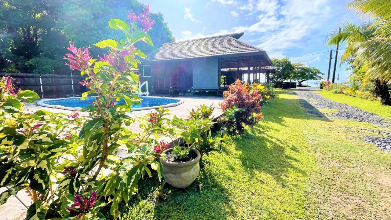 Raiatea - Orion Pool Bungalow Uturoa Exterior foto