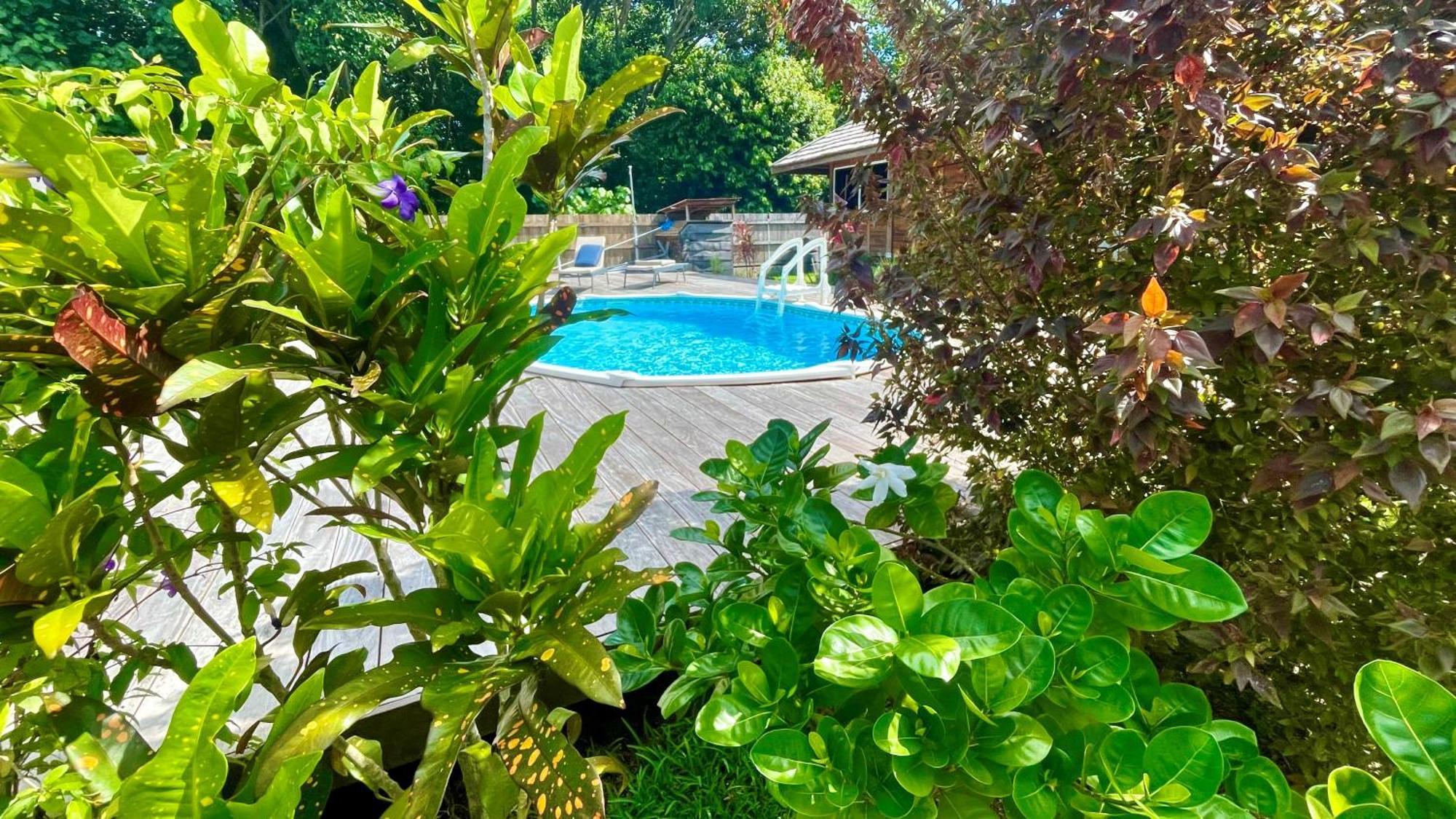 Raiatea - Orion Pool Bungalow Uturoa Exterior foto